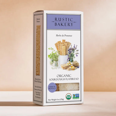 Flatbreads - Herbs De Provence Organic Sourdough - Rustic Bakery