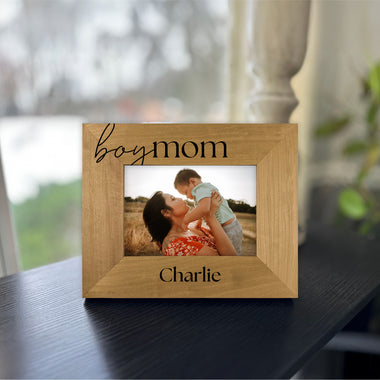 Mother's Day Picture Frame - Boy Mom - 0