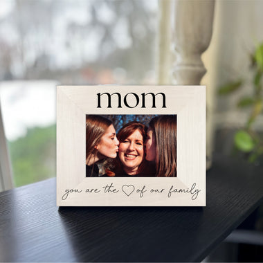 Mother's Day Picture Frame - You are the Heart of our Family - 0