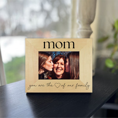 Mother's Day Picture Frame - You are the Heart of our Family