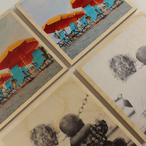 Vintage Wood Grain Canvas Photo Prints