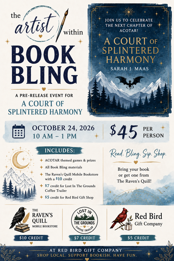 Saturday October 24th - 10:00am - Book Bling Event - ACOTAR Release