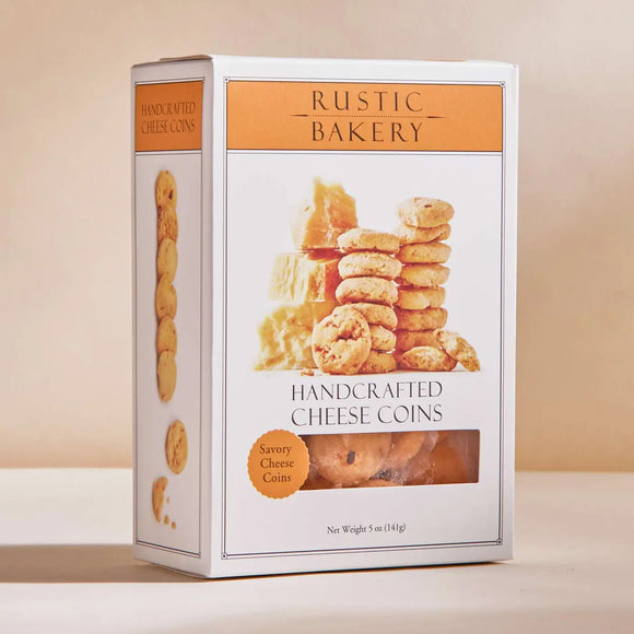 Savory Cheese Coins - Rustic Bakery