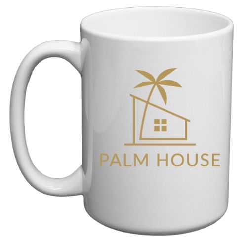 15oz Custom Logo Coffee Mug