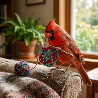 April 11 - 12-2pm - Crochet Class - Hanging Organization Pouch