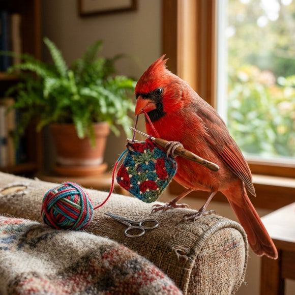 April 11 - 12-2pm - Crochet Class - Hanging Organization Pouch