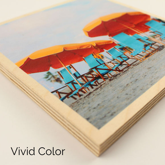 Vintage Wood Grain Canvas Photo Prints