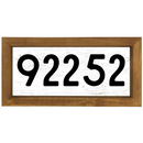 Personalized  Zip Code Sign-2