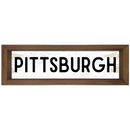 Custom Hometown Wood Framed Sign-2