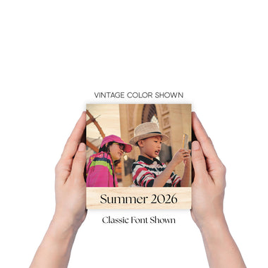 Wood Photo Prints with Text - 0