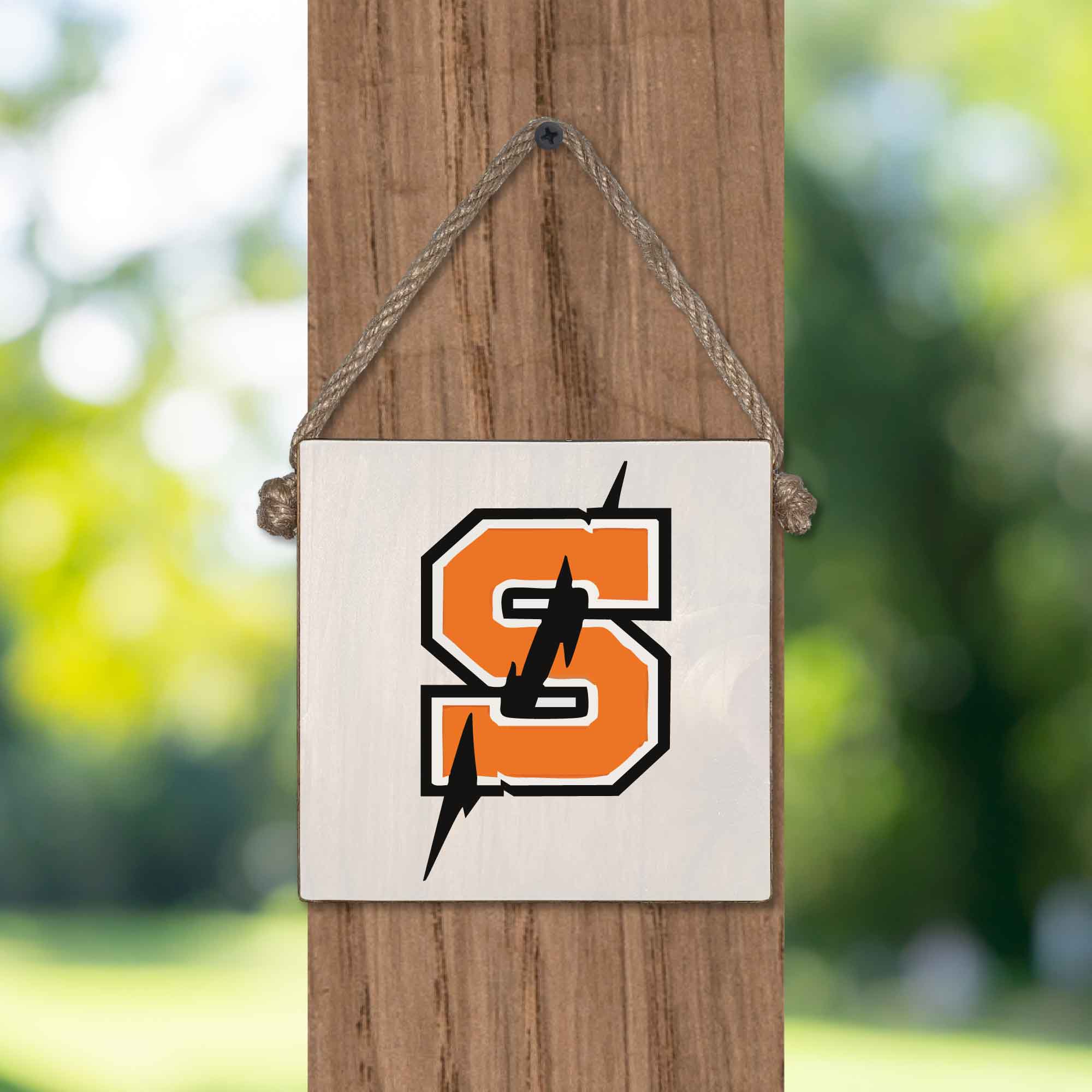 Springdale 6x6 Wooden Twine Sign