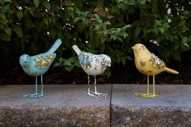 Set of 3 Vintage Birds