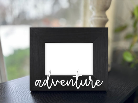 Adventure Picture Frame with 3D Text