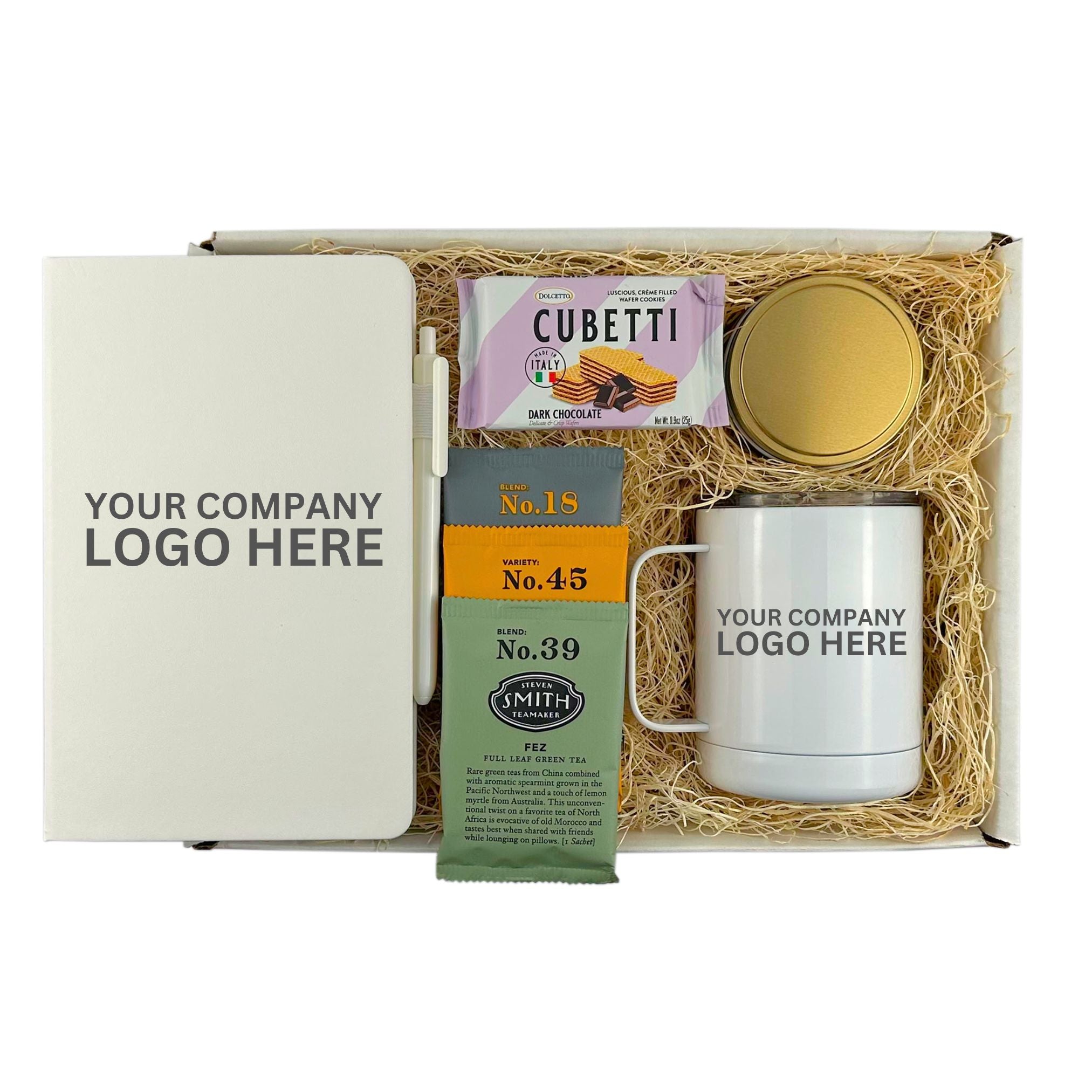 Deluxe Corporate Gift Box with Mug and Notebook