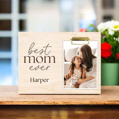 Mother's Day Photo Holder - Best Mom Ever - 0