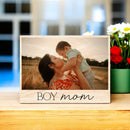 Mother's Day Vintage Wood Photo - Boy Mom-4