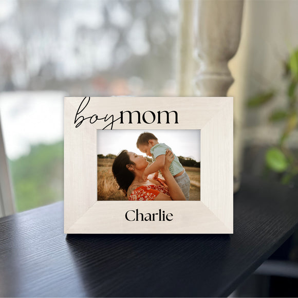 Mother's Day Picture Frame - Boy Mom