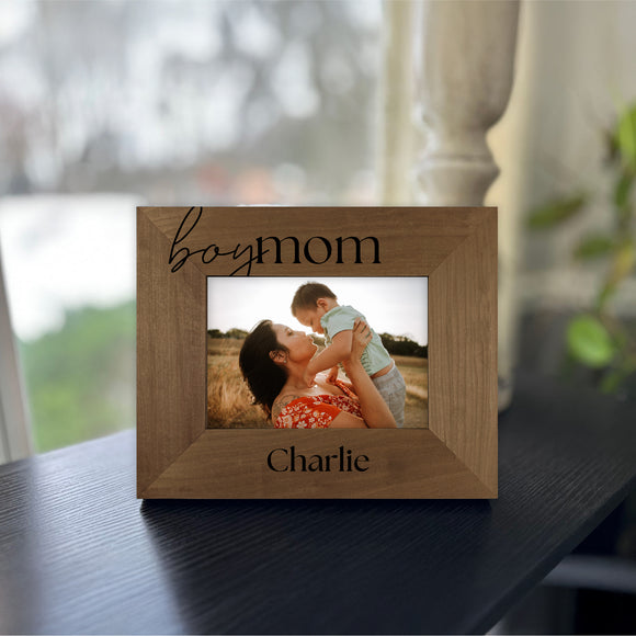 Mother's Day Picture Frame - Boy Mom