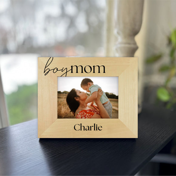 Mother's Day Picture Frame - Boy Mom