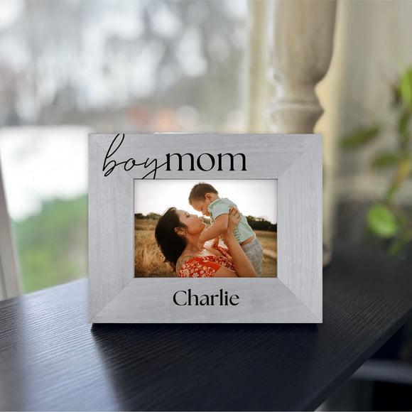 Mother's Day Picture Frame - Boy Mom