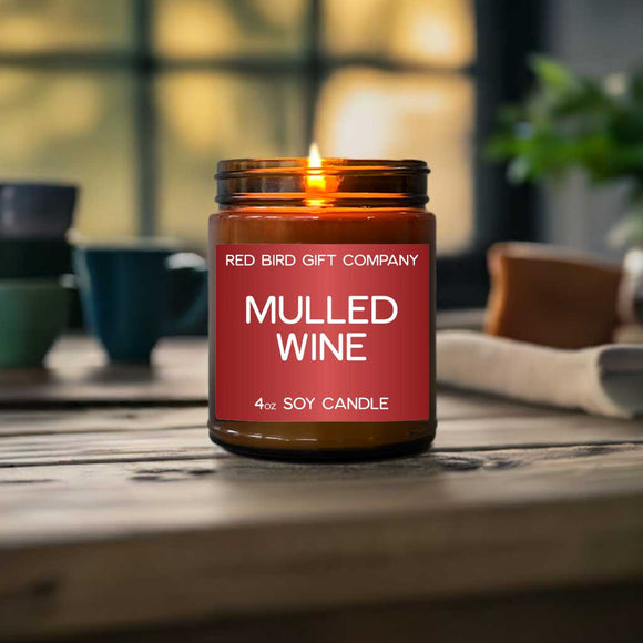Mulled Wine 4oz Soy Candle