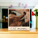 Mother's Day Vintage Wood Photo - Cat Mom-3