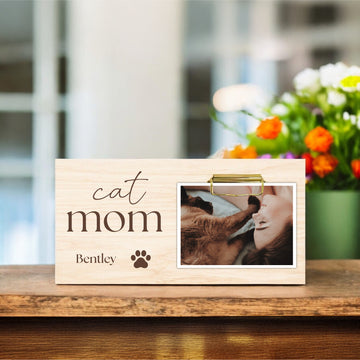 Mother's Day Photo Holder - Cat Mom
