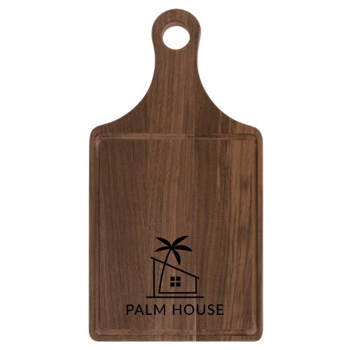 Bulk Engraved Cutting Board with Handle - 13.5" x 7"