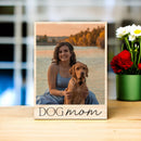 Mother's Day Vintage Wood Photo - Dog Mom-3