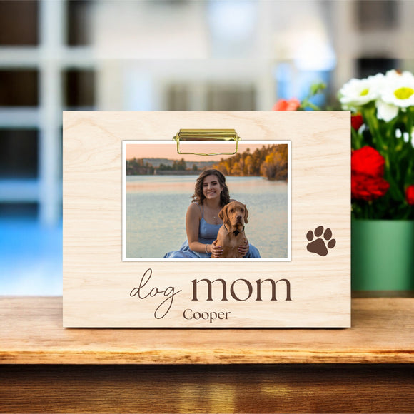 Mother's Day Photo Holder - Dog mom