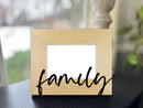 Family Picture Frame with 3D Text-1