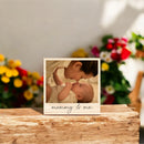 Mother's Day Vintage Wood Photo - First Mother's Day-4