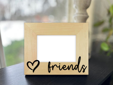 Friends Picture Frame with 3D Text