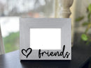 Friends Picture Frame with 3D Text-3