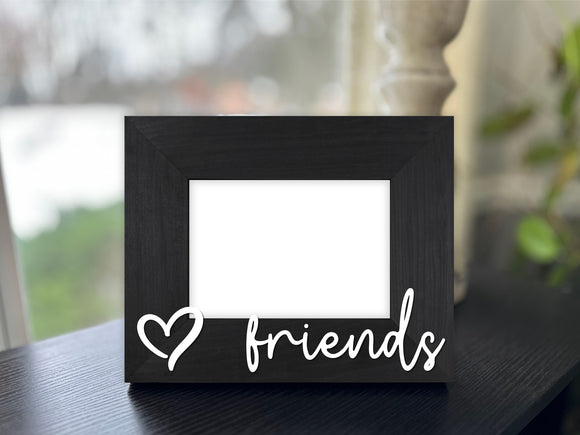 Friends Picture Frame with 3D Text