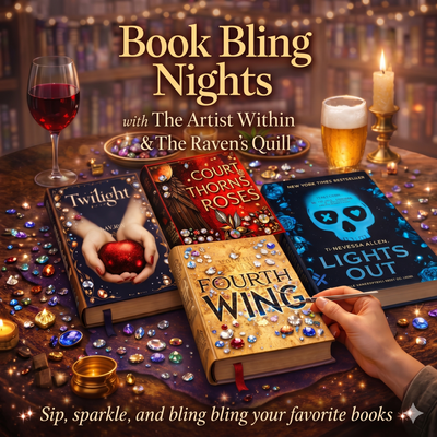 June 27th - 10:00am - Book Bling Event - Decorate Your Favorite Book