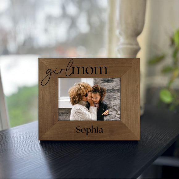 Mother's Day Picture Frame - Girl Mom