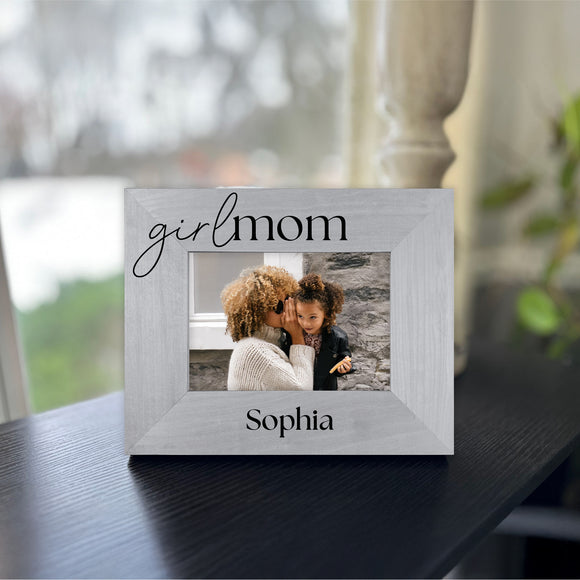 Mother's Day Picture Frame - Girl Mom