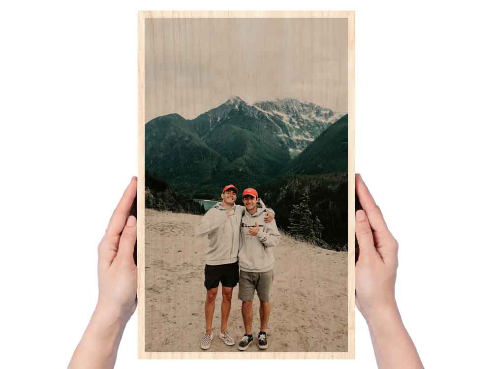 Wood Canvas Photo Prints