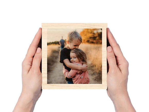 Vintage Wood Grain Canvas Photo Prints