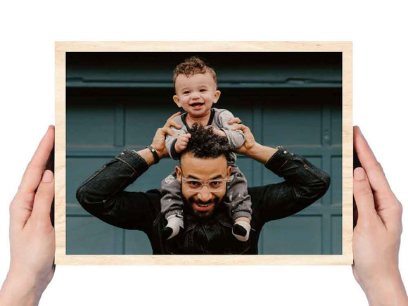 Vintage Wood Grain Canvas Photo Prints