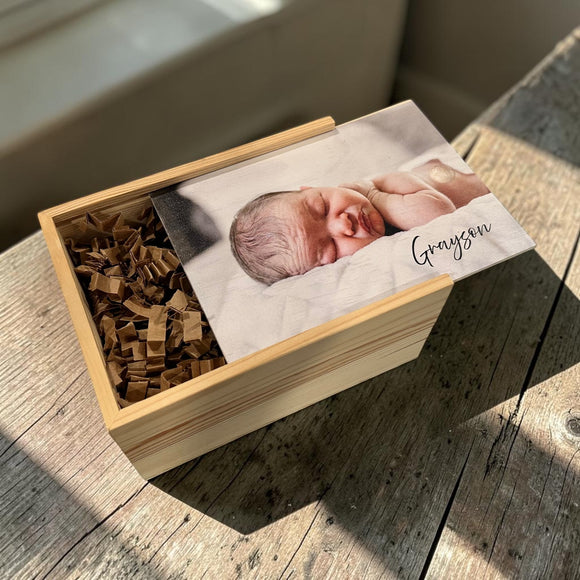 Photo Keepsake Boxes