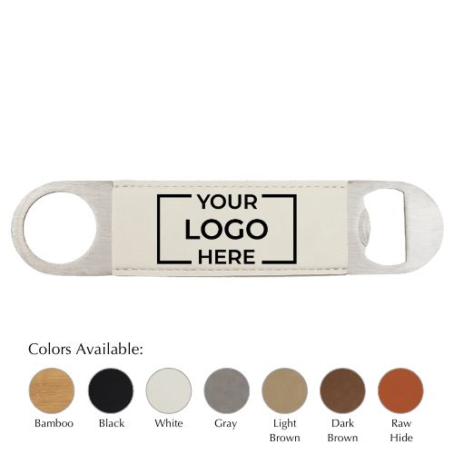 Leatherette Branded Bottle Opener