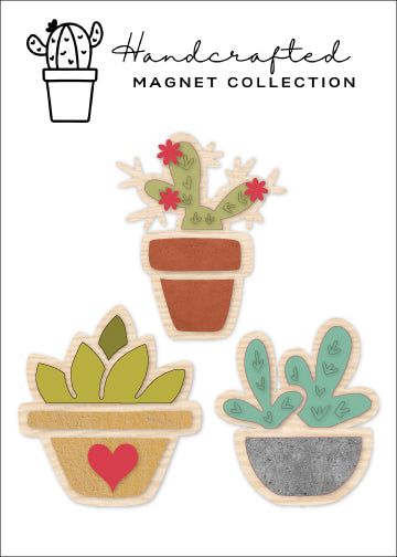 Cactus Magnet Set
