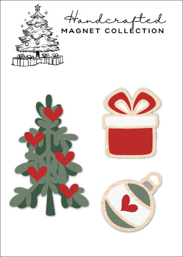 Christmas Tree Magnet Set