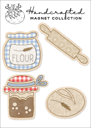 Sourdough Magnet Set