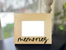 Memories Picture Frame with 3D Text-1