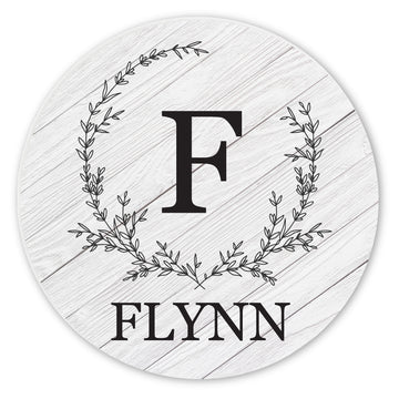 Personalized Monogram Ceramic Coaster Set - 0