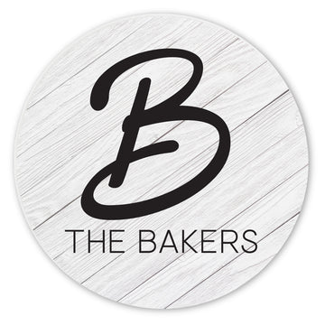 Personalized Monogram Ceramic Coaster Set - 0