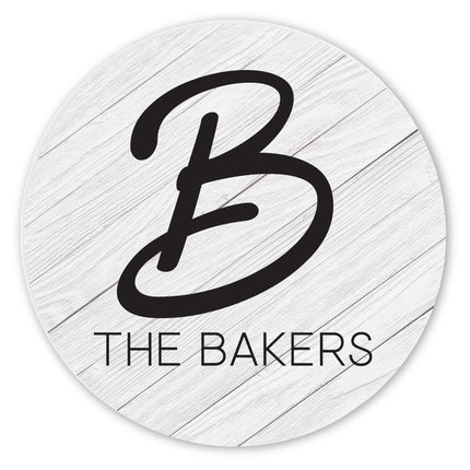 Personalized Monogram Ceramic Coaster Set - 0